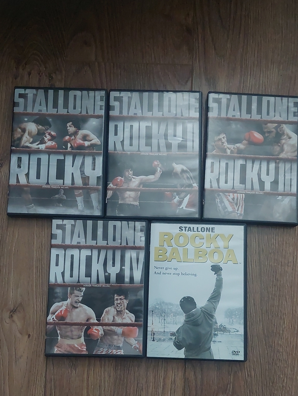 Sony Rocky DVD Collection - Black, White, Red
